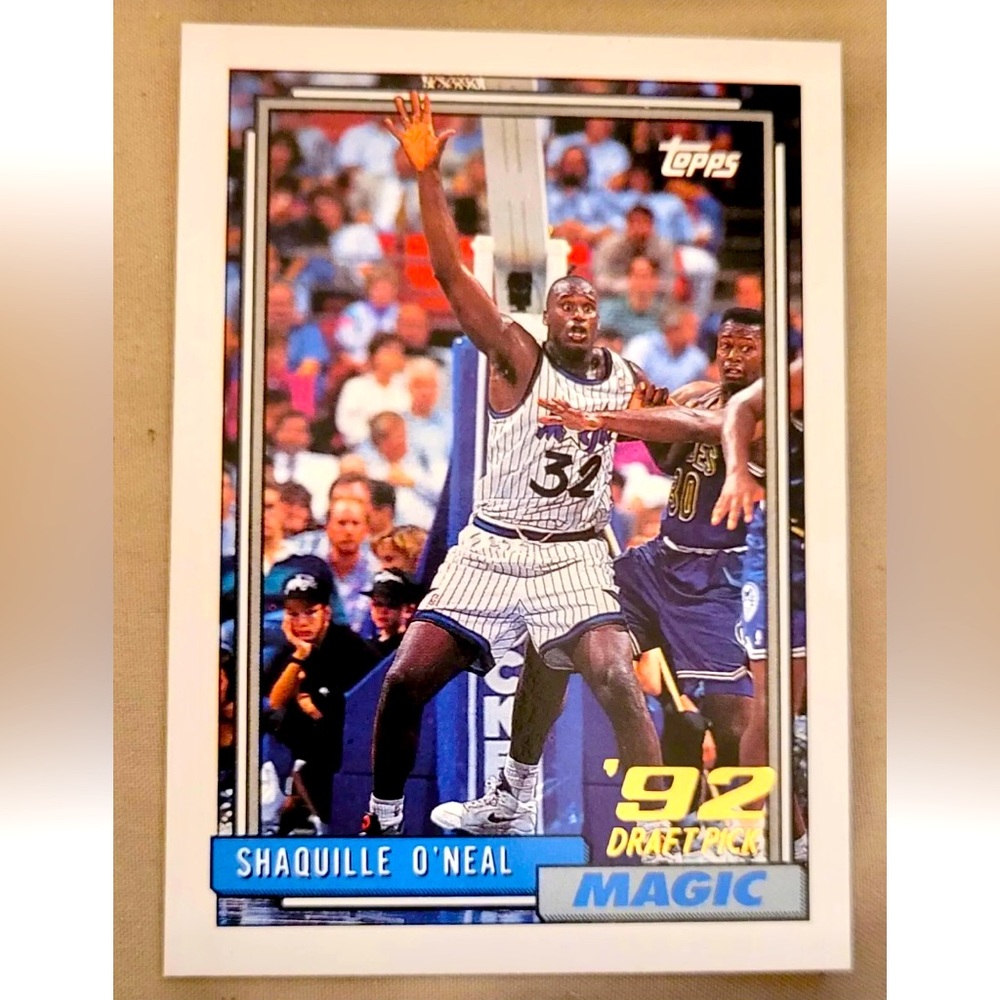 SHAQUILLE O'NEAL ROOKIE CARD